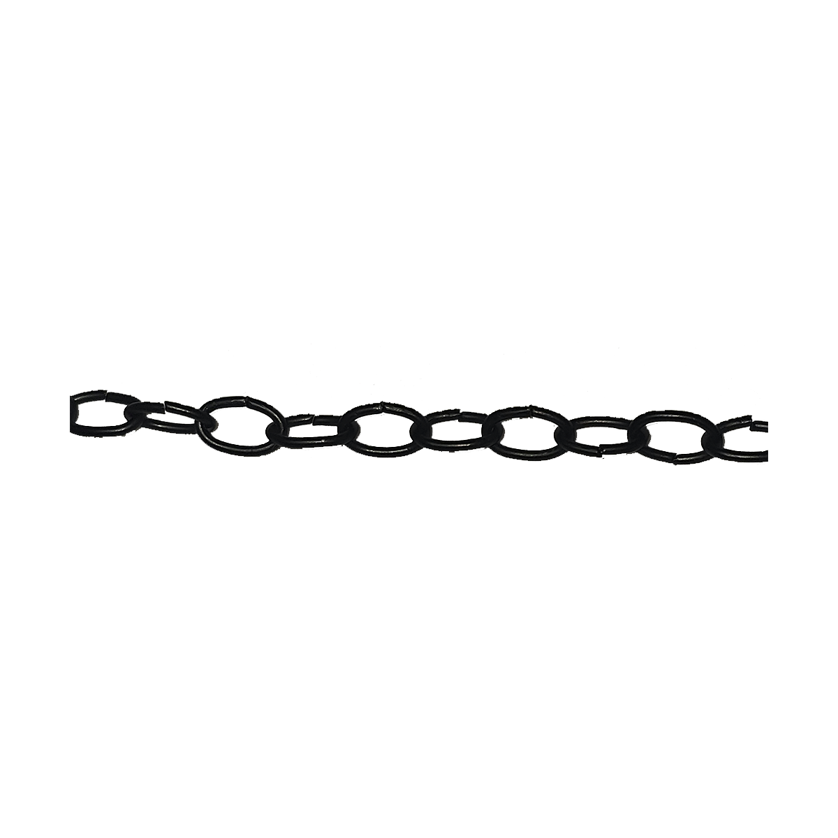 17836-Link Chain Black 18gge 10' per Unit | Rainbow Art Glass