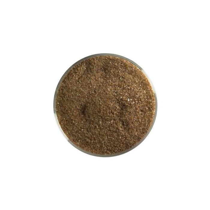 BU020391F-Frit Fine Solid Brown Opal 5oz. Jar 