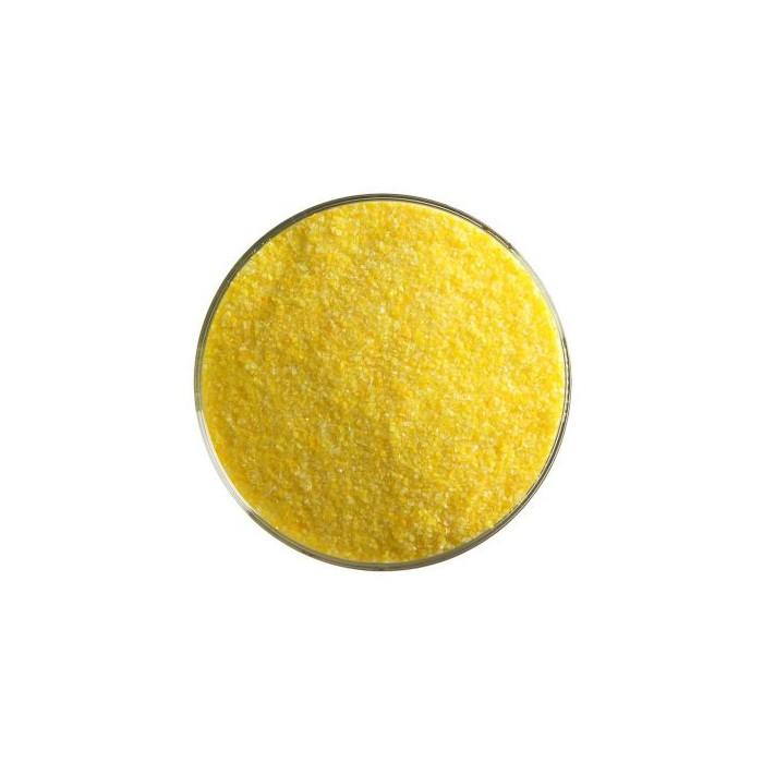 BU032091F-Frit Fine Marigold Yellow Opal 5oz. Jar 
