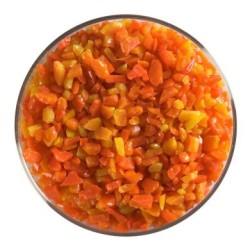 BU012593F-Frit Coarse Orange Opal 5Oz Jar