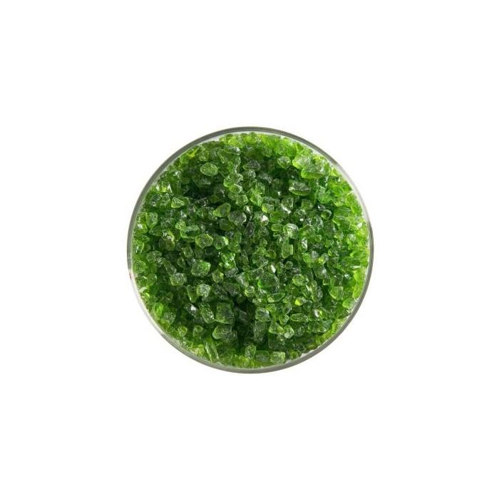 BU142693F-Frit Coarse Spring Green Trans. 1# Jar 