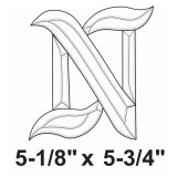 BLN-Bevel Letter N