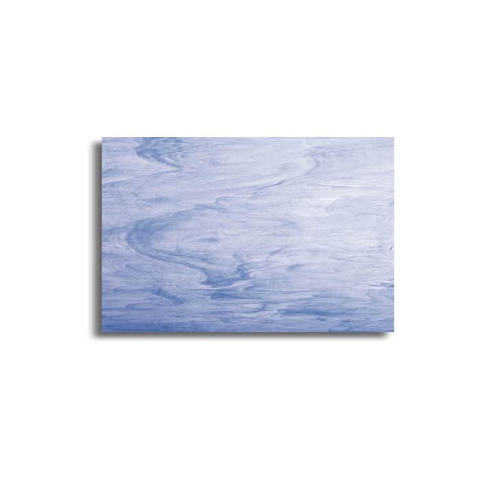 SF3352H- 96 White Swirled/Light Blue Opal 12&#34;x12&#34;