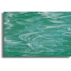 SF82372H- 96 Teal/White Translucent 12&#34;x12&#34;