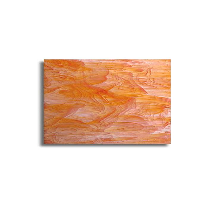 SF3751H 96 White Swirled/Orange Opal 12&#34;x12&#34;