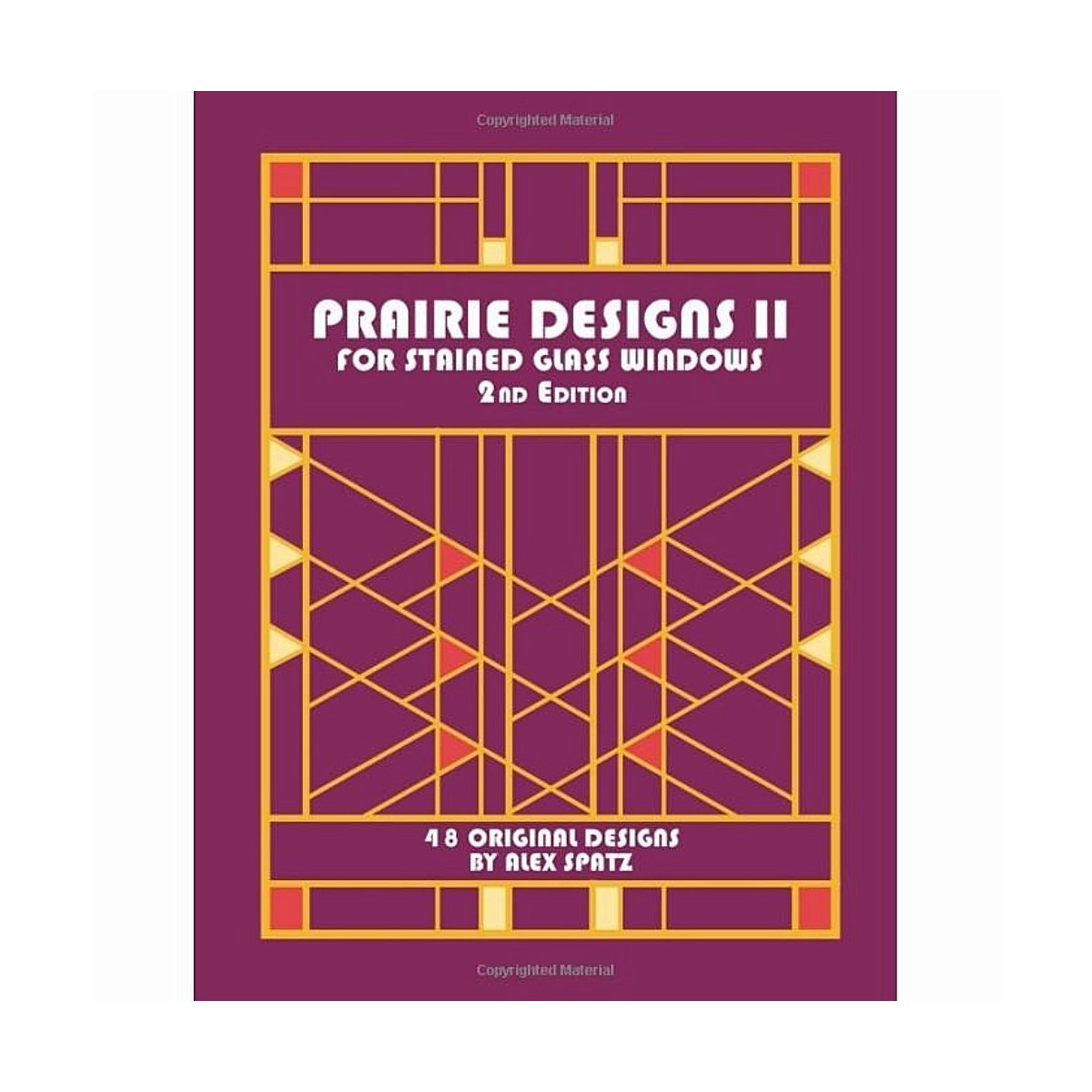 90416-Prairie Designs II for Stained Glass Windows Book | Rainbow