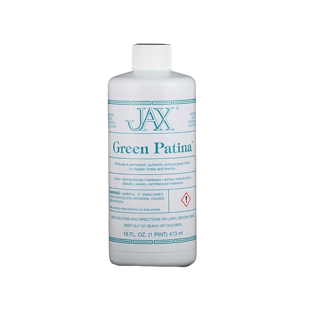 14450-Jax Green Patina for Brass, Bronze & Copper 16oz. | Rainbow