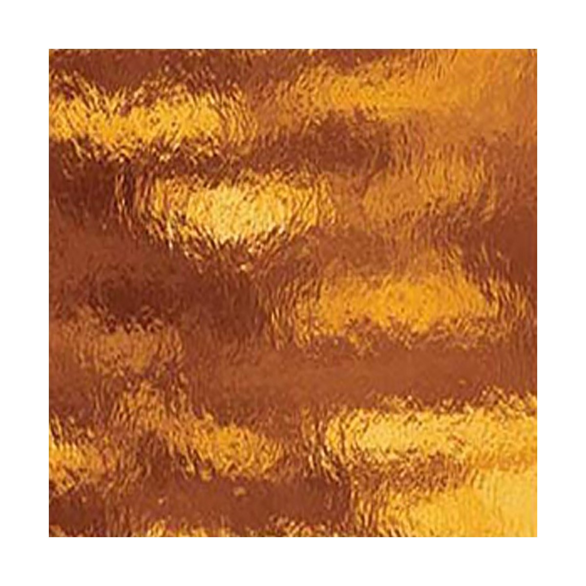 SF111RRH - Oceanside Dark Amber Rough Rolled Transparent 96 COE