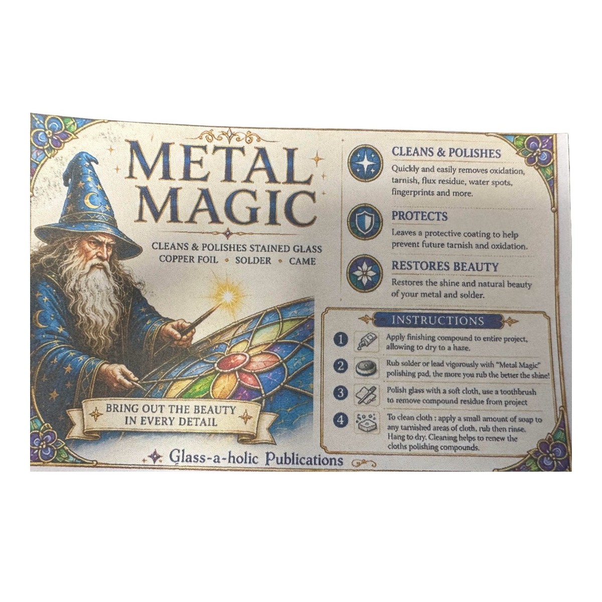 11793 - Metal Magic Polishing Pad | Rainbow Art Glass