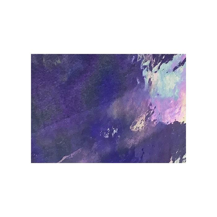 W1198H- Iridized Light Violet Trans. #218R 10.5&#34;x16&#34;