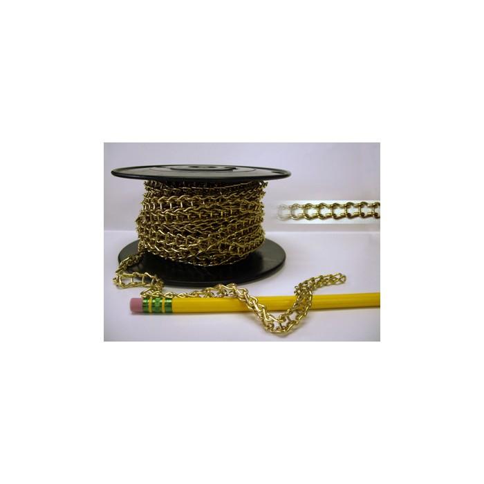 17810-Ladder Chain Brass Plated 10' per Unit