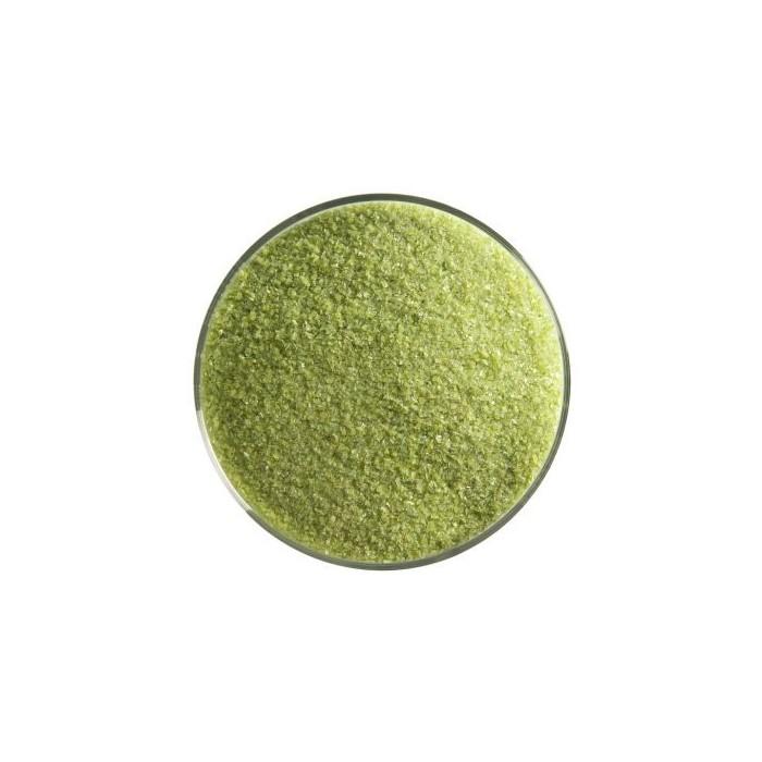 BU021291F-Frit Fine Olive Green Opal 1# Jar 