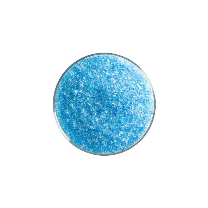 BU141692F-Frit Med. Light Turquoise Blue Trans. 1# Jar 