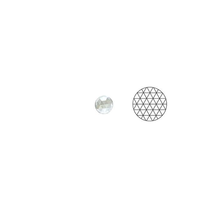 62406-Value 20MM Clear Round 54 Facets