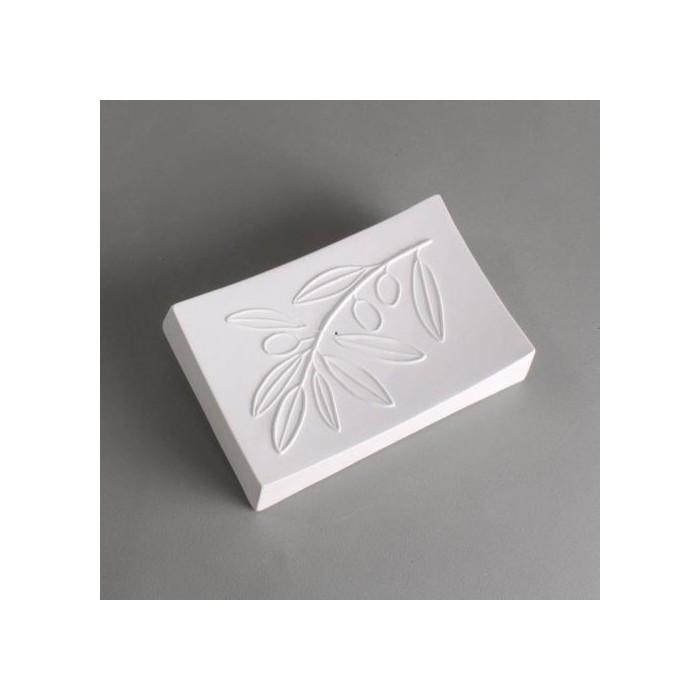 47375-Olive Texture Soap Dish Mold