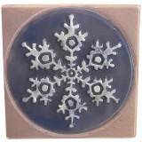 47381-Snowflake in Square Texture Mold