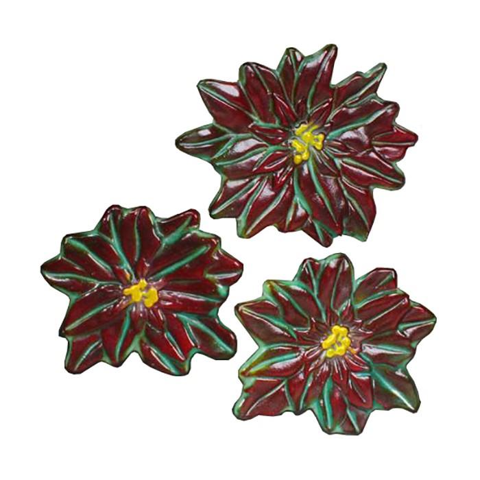 47383-Poinsettia Ornaments Mold