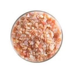 BU030593F-Frit Coarse Salmon Pink Opal 5Oz. Jar 