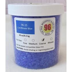 WF9585-Frit 96 Coarse Cornflower Blue Opal #96-15