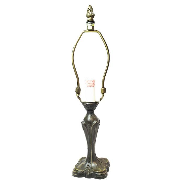 32016-Small Tulip Lamp Base Dk. Antique Bronze Finish