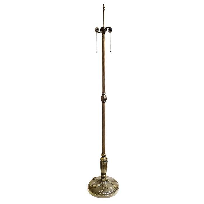 85004-Romesque Floor Base Dk. Antique Bronze Finish