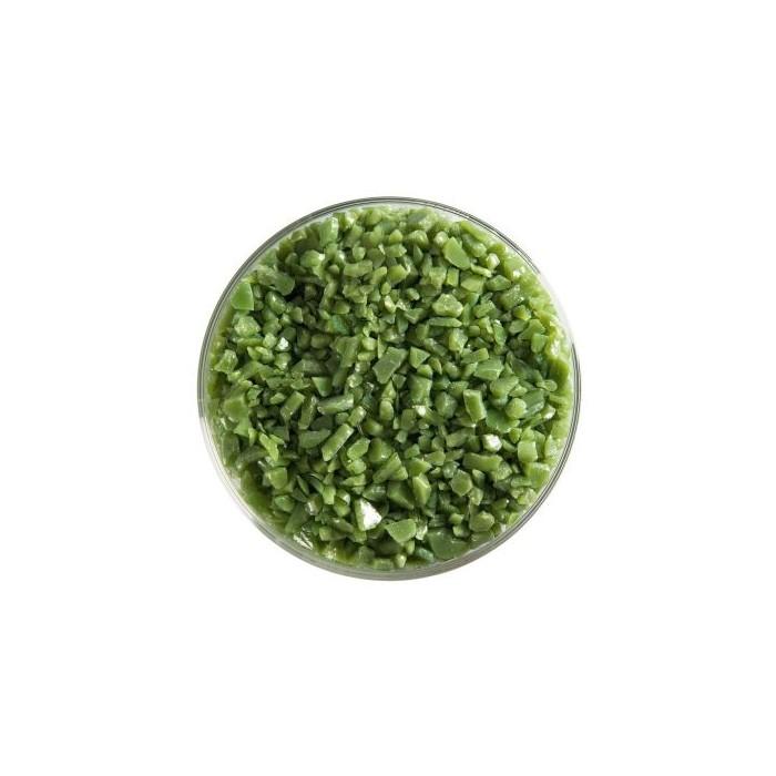 BU021293F- Frit Coarse Olive Green 5Oz. Jar