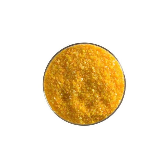 BU002592F-Frit Med. Tangerine Orange Opal 5Oz Jar