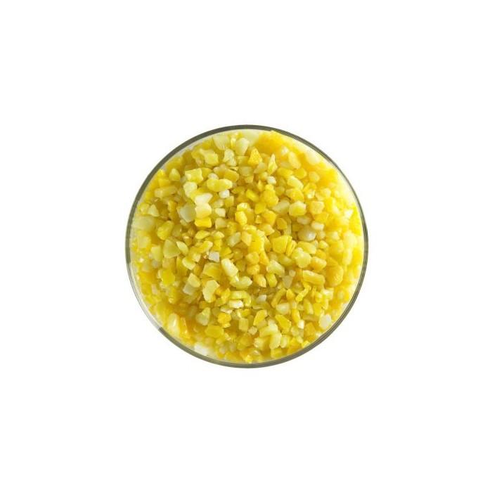 BU022093F-Frit Coarse Sunflower Yellow 5Oz Jar