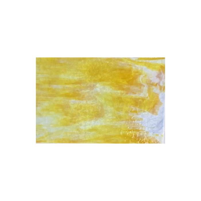 U00361H-Amber/Yellow/White Opal 12&#34;x12&#34;