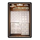 12793- 48 Clear Adhesive Bumpers Assorted Sizes
