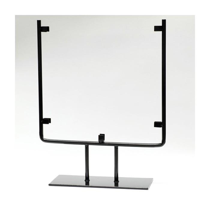 25826-12&#34; Square Wrought Iron Display Stand 