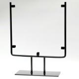 25826-12&#34; Square Wrought Iron Display Stand 