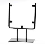 25824-8&#34; Square Wrought Iron Display Stand 