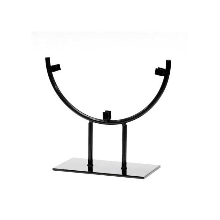 25820-10&#34; Round Wrought Iron Display Stand