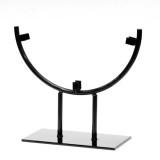 25820-10&#34; Round Wrought Iron Display Stand