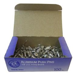 15590-Push Pins 1/2&#34; Steel Point