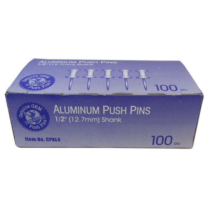 15590-Push Pins 1/2&#34; Steel Point