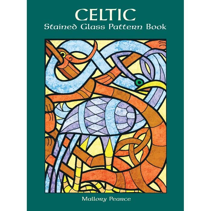 90010-Celtic Stained Glass Patterns Book
