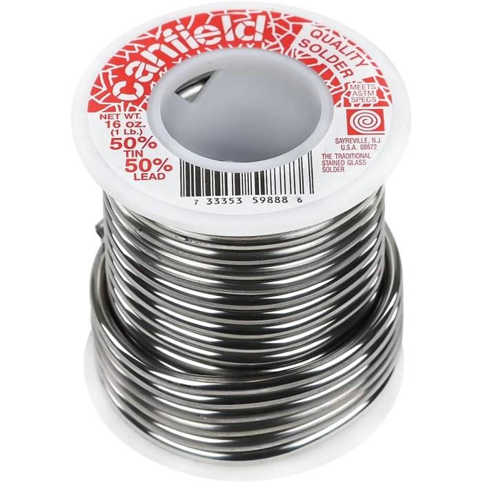 1950-Canfield 50/50 Solder 1lb. Spool