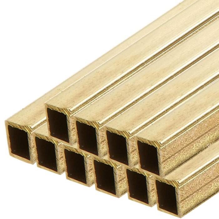 13320-Brass Square Tube 3/32 10/Pk