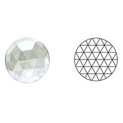 62409-Value 40MM Clear Round 54 Facets
