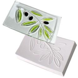 47375-Olive Texture Soap Dish Mold