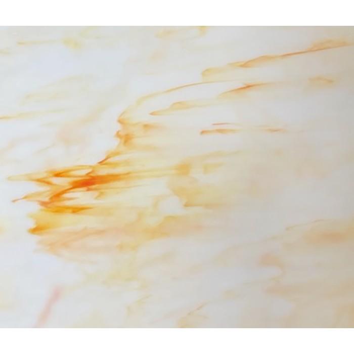 DG1159H - Designer Glass Peach/White